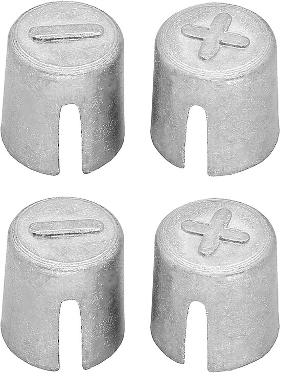 SolidKeus - 2 Paar Accuterminals voor Auto