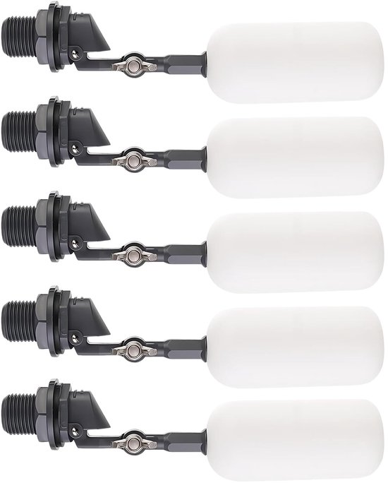 SolidKeus - Mini Float Valve Set van 5 voor Waterniveaubeheer van Solidkeus