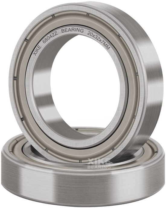 SolidKeus - Set van 2 Kogellagers 6804ZZ 20x32x7mm