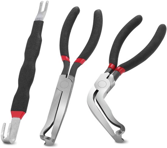 SolidKeus - Set van 3 Pliers voor Autoconnectoren van Koolstofstaal