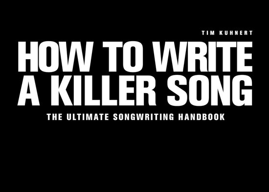 Songwriting Handbook - Muziek Schrijven Gids - Creatief Leren - 68 Praktische Modules - 21x15x3 cm van Merkloos