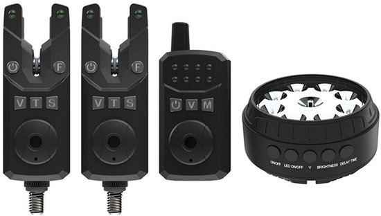 Sonik - Beetmelders SKS2 Alarm Set 2+1 + Bivvy Lamp - Sonik