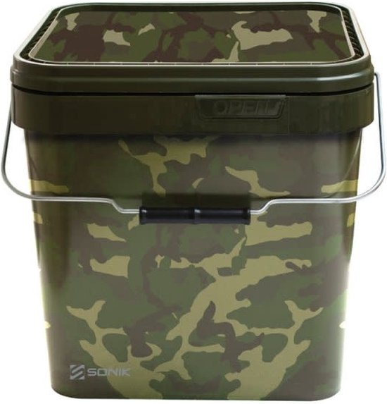 Sonik Camo Square Bucket