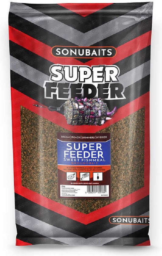 Sonu Groundbait Mix Super Feeder Sweet Fishmeal