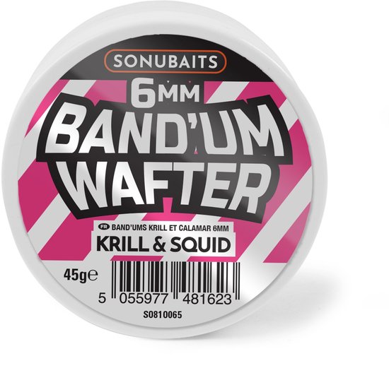 Sonubaits Band'um Wafters 6mm – Critically Balanced Hookbaits voor Method Feeder en Pellet Waggler - Smaak : Hemp & Gingerbread