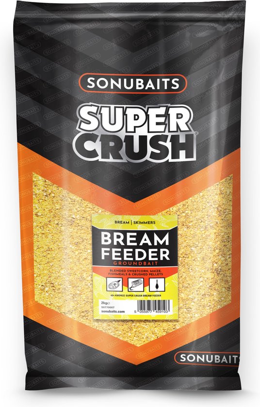 Sonubaits Bream Feeder Groundbait 2kg van Merkloos