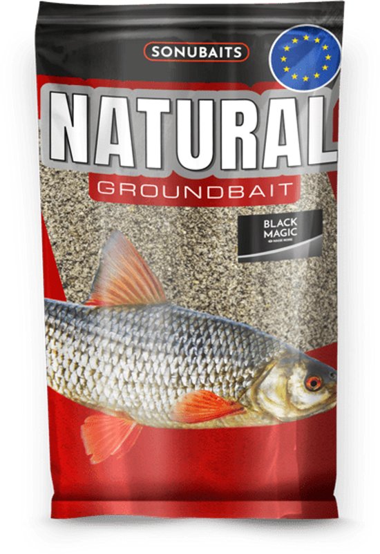 Sonubaits Natural Grondvoer | 1kg Black Magic
