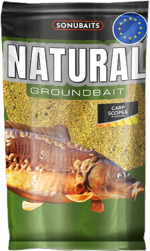 Sonubaits Natural Groundbait - Soort : Carp Scopex