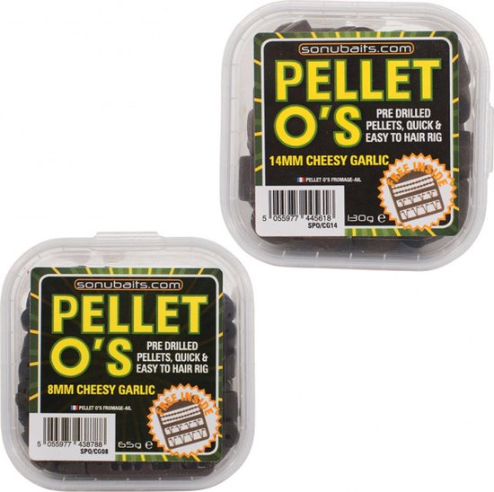 Sonubaits Pellets O's 8mm (65g) - Smaak : Spicy Sausage