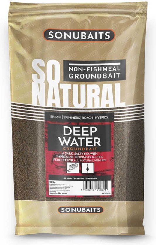 Sonubaits So Natural Groundbait (1 kilo) - Soort : Deep Water (900g)