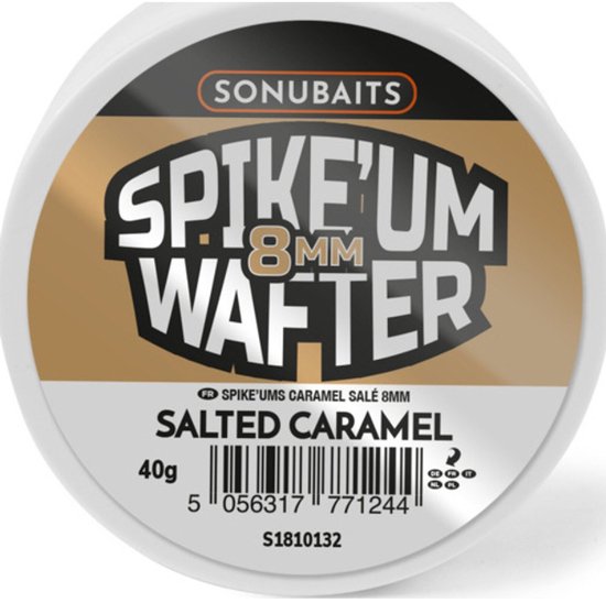Sonubaits Spike'Um Wafters 8mm Salted Caramel