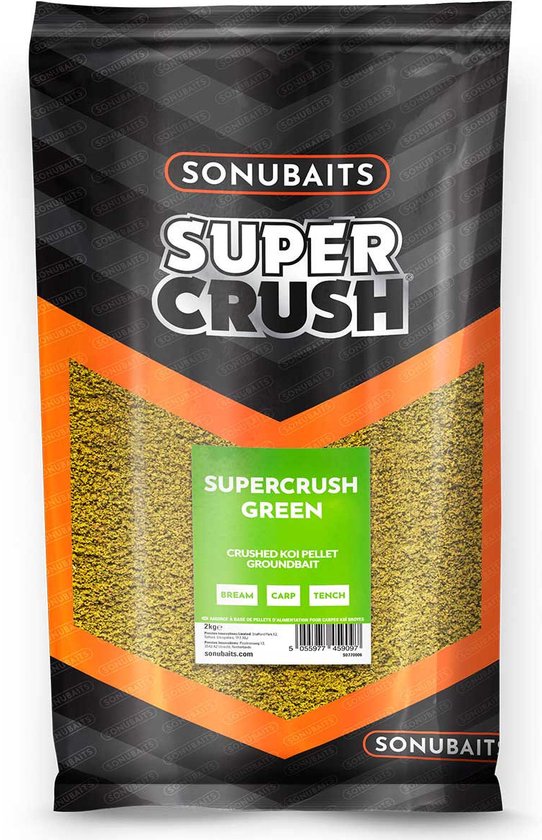 Sonubaits Supercrush Green Groundbait 2kg