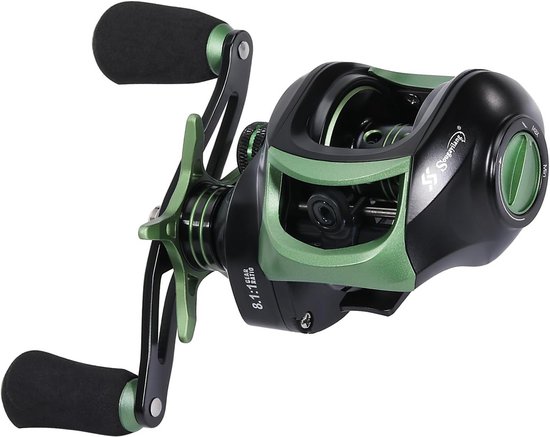 Sougayilang Fishing Baitcasting Reel, Baitcaster Fishing Reels with 9+1BB, Magnetic Braking System