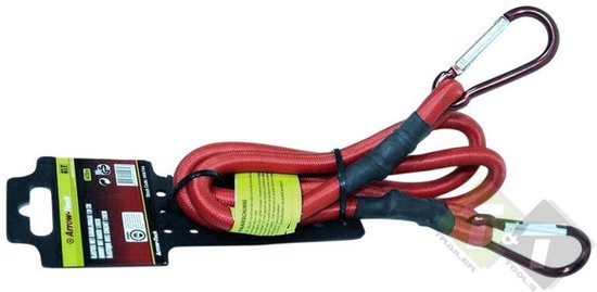Spanelastiek - spanners - span elastiek met haken - bagagespanners - afbinders - bindelastiek van Merkloos