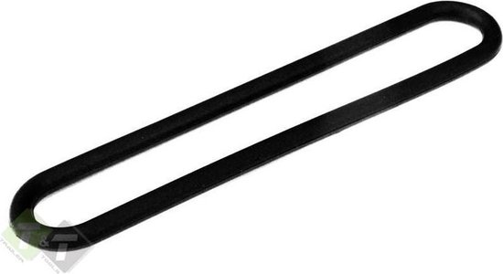 Spanrubber 25 cm - Span elastiek - Spanners - gaaskleedspanner van Merkloos