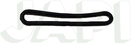 Spanrubbers 20cm x 8mm / 10 stuks van Merkloos