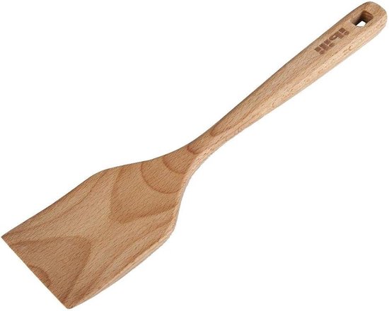 Spatel 30 cm beukenhout, bruin, 30 x 7 x 3 cm