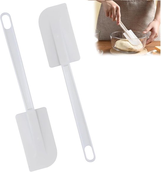 Spatels - 9 cm pallet - essentieel gereedschap voor bakken en keuken (24 cm, 2 stuks)
