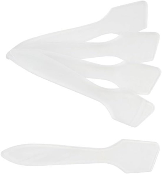 Spatels make-up spatel wegwerp spatel voor schoonheidsproducten voor het mengen en aanbrengen van crèmes en lotions