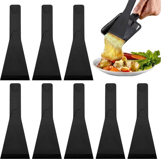 Spatels met antiaanbaklaag van nylon, spatel van kunststof, hittebestendige spatels, keukengerei, geschikt voor kaas, bakken, bakken en frituren