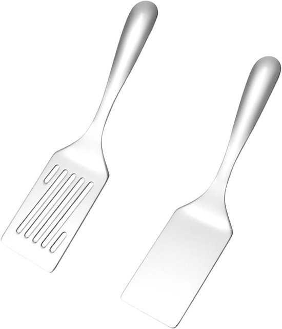 Spatels, pannenspatel, grillspatel roestvrij staal, spatel