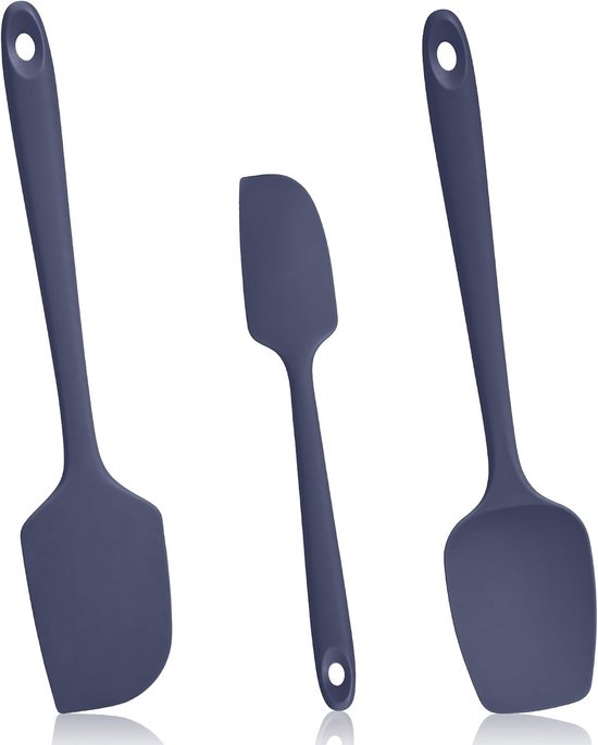 Spatels Set Van 3, Nachtblauw