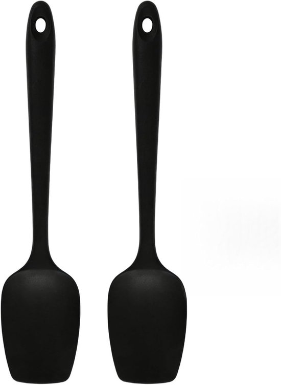 Spatels van siliconen, 29 cm, bestand tegen 315 °C, siliconen spatel, keukenspatel, Maryse gebak, flexibel, anti-aanbaklaag, BPA-vrij