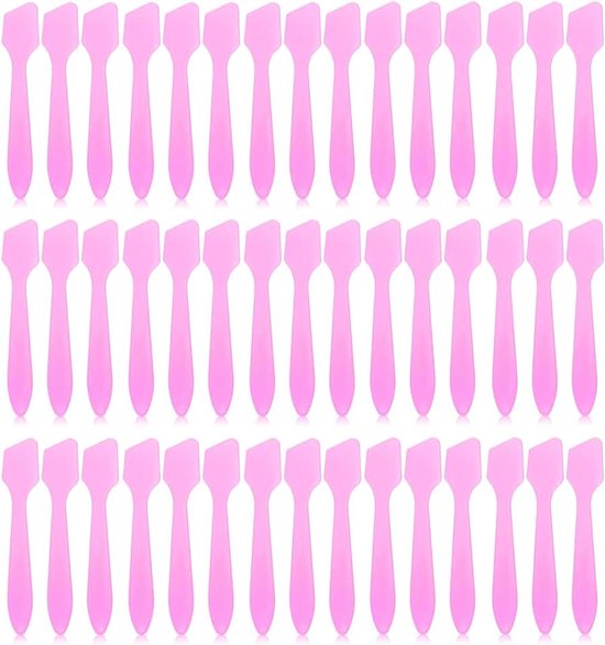 Spatels voor crème, kleine cosmeticaspatel voor crème, lotion, monsters, cosmetica, spatel, mini-crèmespatel, masker, lepel, plastic crème, spatel, masker, scoop
