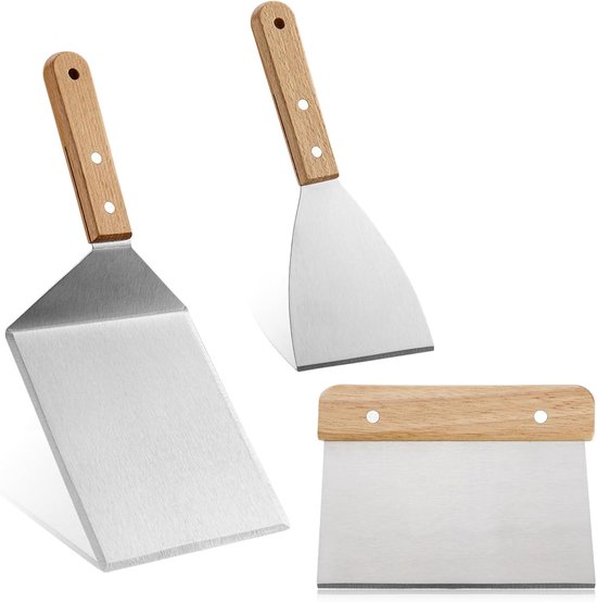 Spatelset, barbecue-accessoires, cadeaus voor mannen, papa