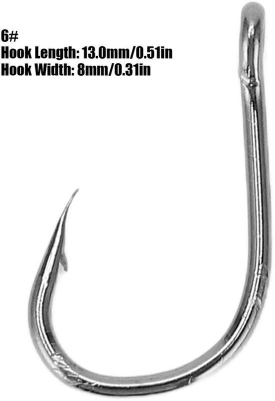 SPHProducts - High Carbon Steel - Vishaak - Scherpe haakpunt - 50