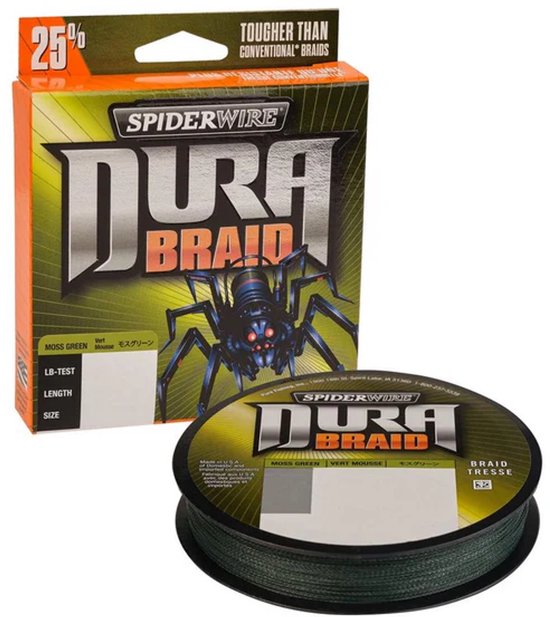 Spiderwire Spw Dura 135 M Gevlochten Vislijn Zilver 0.150 mm van Spiderwire