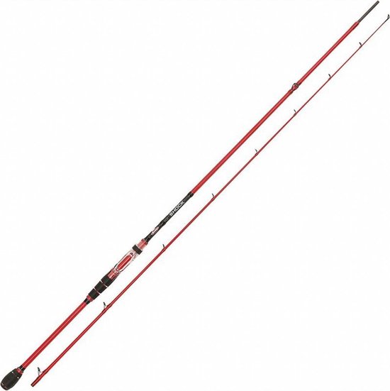 Spinhengel Berkley Lightning Shock Red 2.40m 10-35gram van Berkley