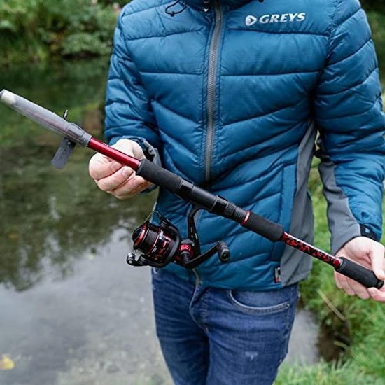 Spinhengel en rollen Combo - Tanager Red - roofvis spinvissen - snoek snoek baars forel