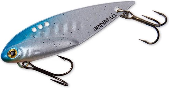 SpinMad Amazonka - 4 cm - zilverblauw
