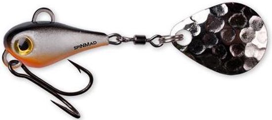 SpinMad BIG - 3 cm - zwart wit oranje