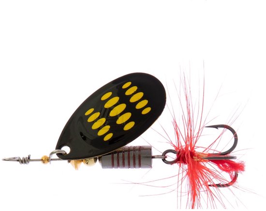 SPINNER | Mikado | Hypnotisch | NO 5 | BEE | Spinning | Aas/Kunstvliegen | roofvissen van Merkloos