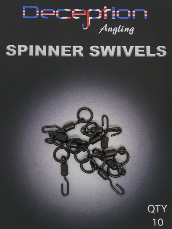 Spinner Swivels QTY:10 van Eagle Claw
