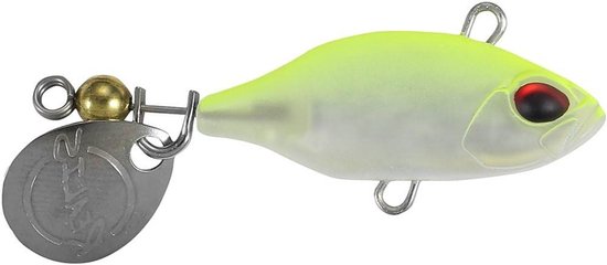 SpinnerTail Hard Lokken - Spinner Bait - Vissen op roofvis - Zinkende actie - 3 cm 5 gram - Spookgrafiek