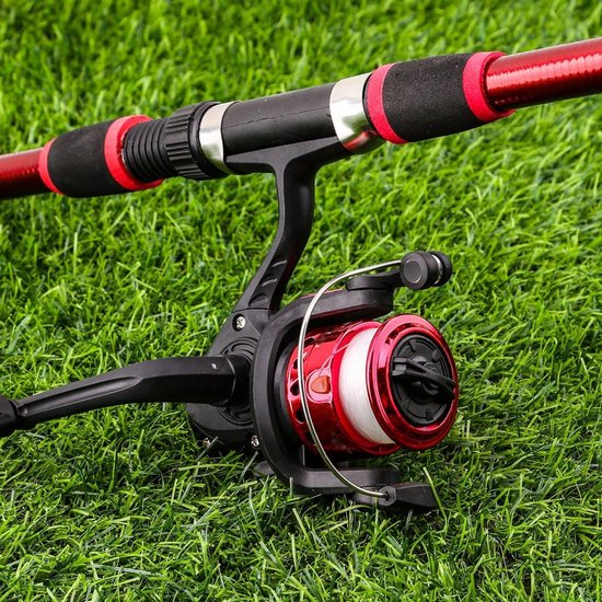 Spinning Fishing Reel met 5.1:1 Gear Ratio, Lichtgewicht en Krachtig, Geschikt voor Zeevisserij, Bootvissen en Meervalvissen van Merkloos