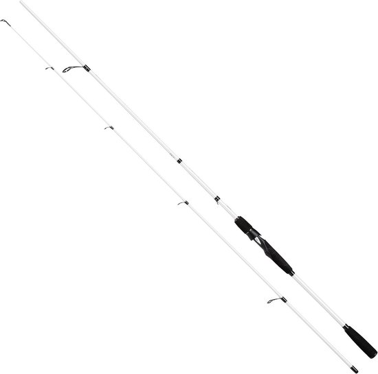 Spinning Hengel EVA voor Snoek, Snoekbaars en Baars - 2,44 m | 20-60 g, Parelwit van Merkloos