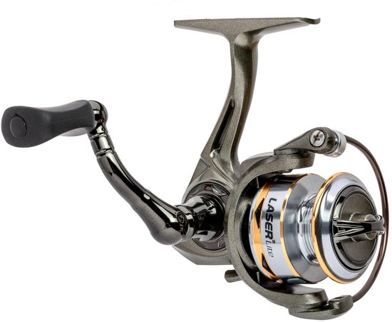Spinning Reel - 7 lagers - Lichtgewicht - Metallic Grijs/Zilver/Goud