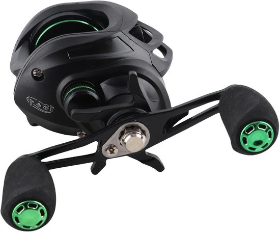 Spinning Reel voor Vissen, EVA Links/Rechts, Metalen Baitcasting Accessoire voor Visserij en Sportvisserij van Merkloos