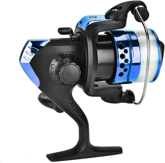 Spinning Wheel Fishing Reel met 5.1:1 Overbrengingsverhouding voor Zee- en Meervisserij, Lichtgewicht en Krachtig Ontwerp, Geschikt voor Korte Hengels en Bootvissen van Merkloos