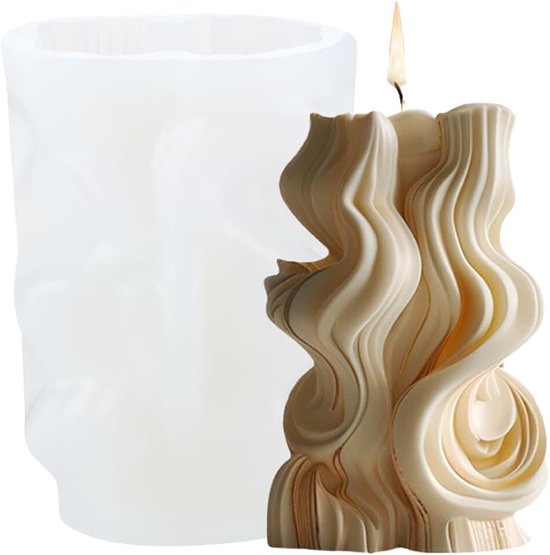 Spiraal Kaarsvorm, spiraal, hars, gietvorm, siliconen mallen voor het maken van aromatherapie, kaarsen, gips, klei, ambachtelijke kaars, huisdecoratie
