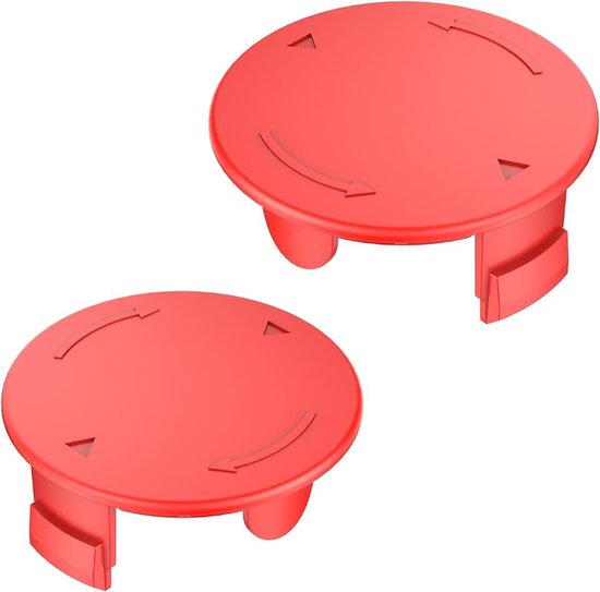 Spoel Cover Set, 2 stuks F016L72438 Spoel Cover Cap voor Bosch Art 24 27 30 30-36 LI Grastrimmer, Spoel Cover Compatibel met Bosch Elektrische Grastrimmer