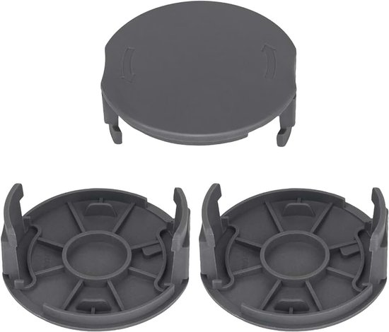 Spoelafdekking F016F05320 geschikt voor Bosch 3600HC1JB0 EasyGrassCut 18 23 26 18-26 18-230 18-260 grastrimmer, reservespoelkap (3 stuks)