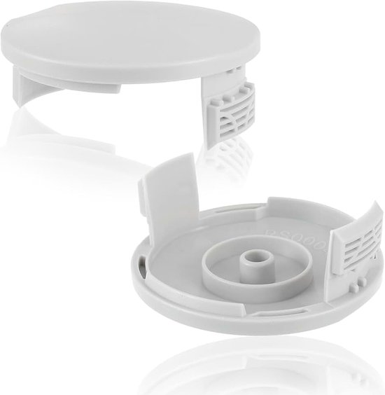 Spoelafdekking voor grasmaaier, RAC122, reservespoelafdekking, 2 stuks | voor grastrimmer Ryobi RLT4027, RLT4125, RLT5027, RLT6030, RLT5127, RLT6130