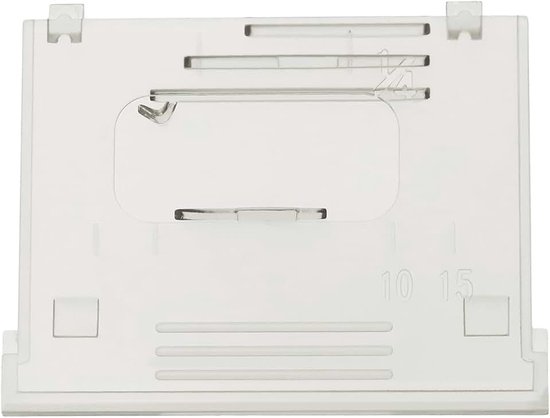 Spoelafdekplaat XF2404001 compatibel met Brother BB370/BM2800/BM2800CT/BM2800FG/BM3550FG naaimachine naaldafdekkingsplaat, transparant