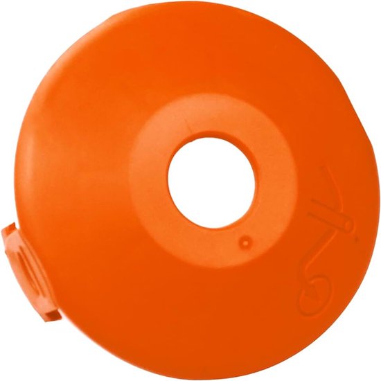 Spoeldeksel voor grastrimmer SmallCut 300/23, SmallCutPlus 350/23, PowerCut Li-40/30 (art.nr. 9805, 9806, 9827): origineel reserveonderdeel, ter bescherming van de trimmerkop (05342-20)