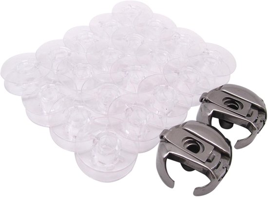 Spoelen #91-105544-91 2STKS+9033P 20STKS Compatibel met/Vervanging voor PFAFF Merk Select 2.0 3.0 3.2 4.0 4.2 Hobbymatic 917 927 Creative 2140 2144